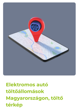 Magyarország töltő térkép