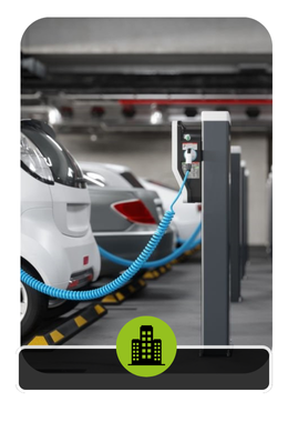 Elektromos autó töltő telepítés irodaházaknak