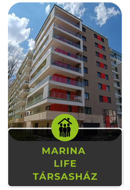 Elektromos autó töltési megoldásunk a Marina Life társasházban