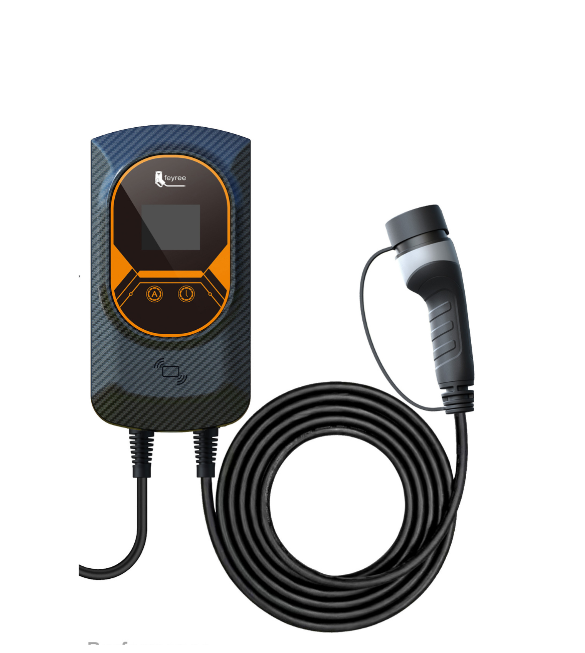 Feyree állítható fali töltő 22 kW (3x32A) 5 méteres Type2 kábellel