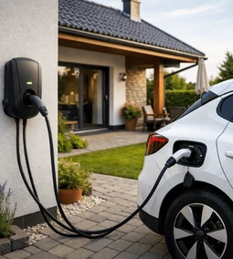 Elektromos autó töltése otthon: fali töltő választás, kiépítés, engedélyek (2026)