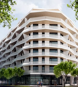 Elektromos autó töltési megoldásunk a Green Court 2 társasházban