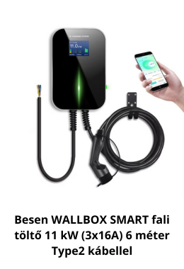 Besen wallbox smart fali töltő
