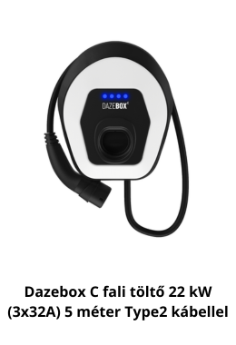 Dazebox C 22 kw fali töltő
