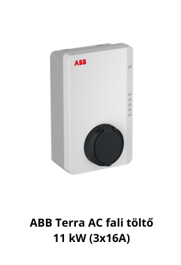 ABB Terra AC 11 kw fali töltő