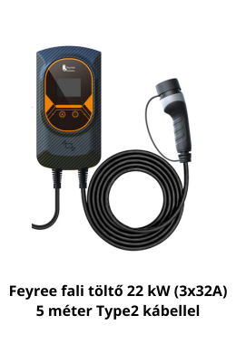Feyree 22 kw fali töltő