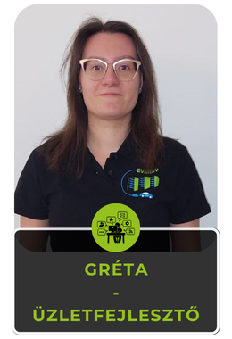 Gréta, üzletfejlesztő