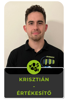 Krisztián, értékesítő